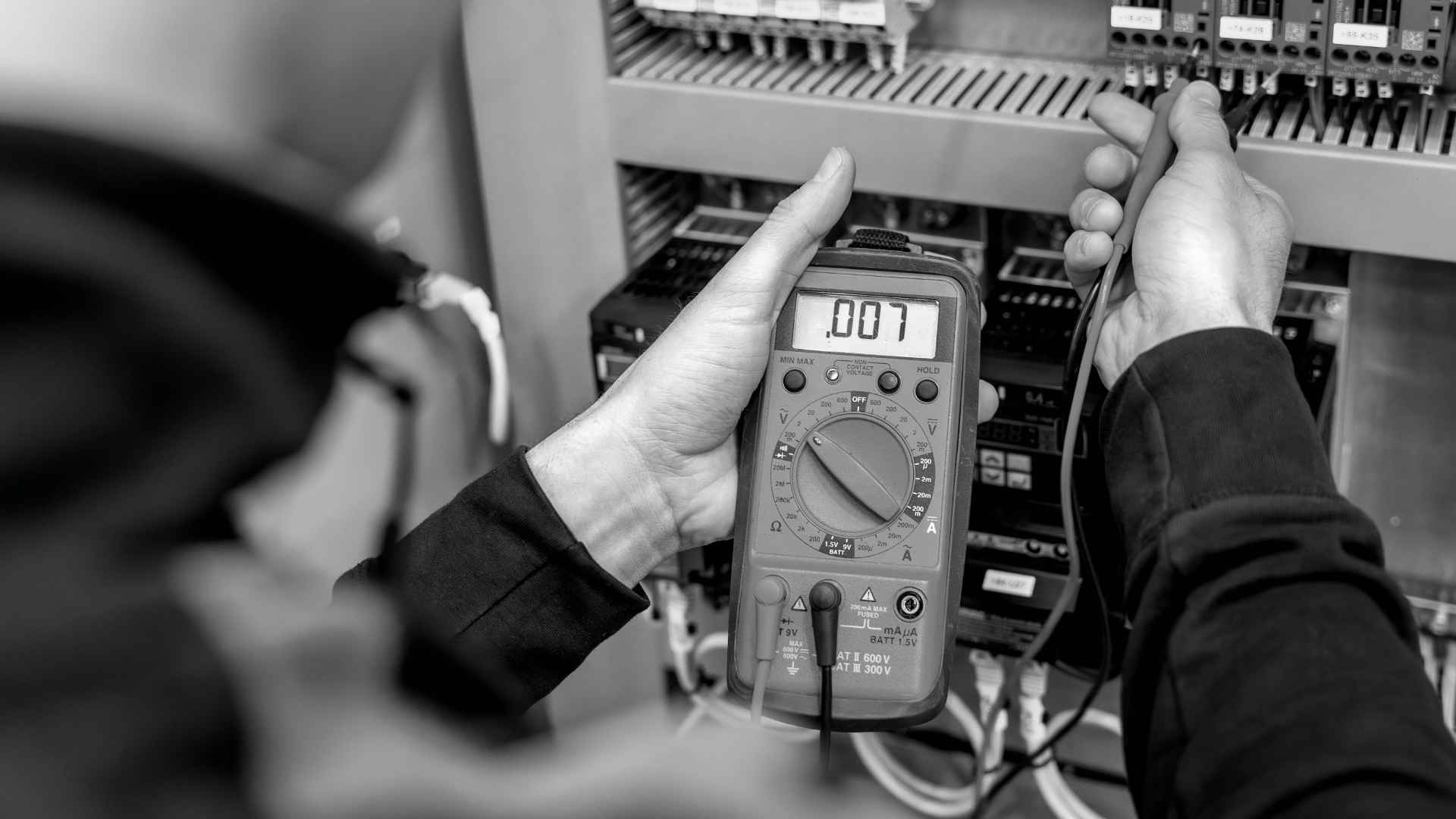 electric board with meter